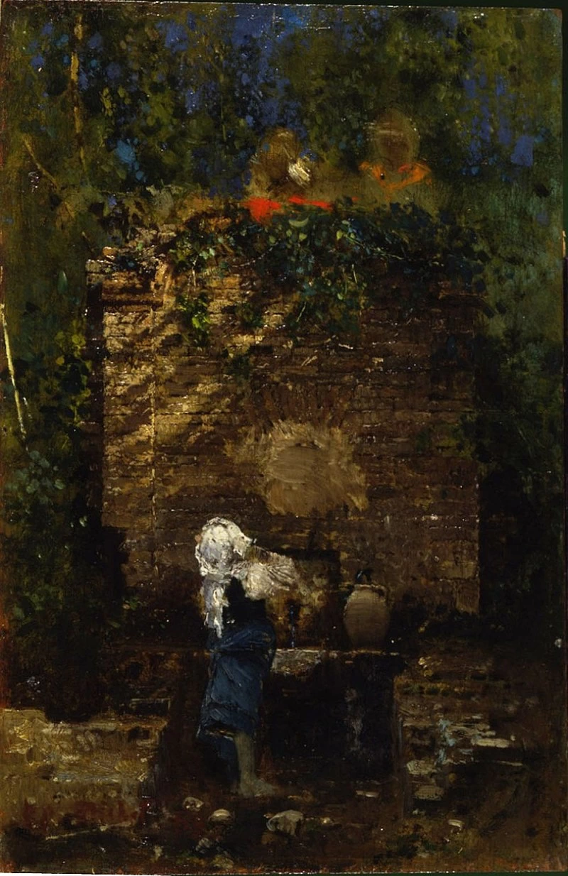 Francesco Paolo Michetti - Fontanella di Francavilla, 1869, Museo della Scienza e della Tecnologia Leonardo da Vinci, Milano